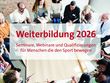 Menschen gewinnen. Führung stärken. Dem Sport eine starke Stimme geben.